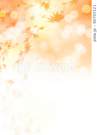 紅葉　もみじ　秋　背景 90705521