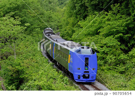 宗谷本線　智恵文ー日進　JR北海道　キハ261系0番台　SE-101編成（苗穂）　そうや　サロベツ 90705654