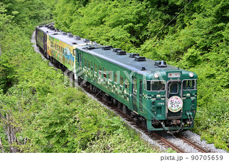 宗谷本線 智恵文ー日進 JR北海道 キハ40-1790(苗穂) 急行 花たびそうや 宗谷本線 智恵文ー日進 JR北海道 キハ40-1790(苗穂) 急行 花たびそうや 90705659