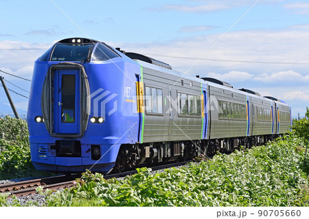 宗谷本線　比布ー蘭留　JR北海道　キハ261系0番台　SE-202編成（苗穂）　そうや　サロベツ 90705660