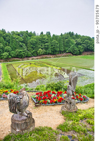 田んぼアート 90705679