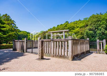 奈良県　垂仁天皇皇后日葉酢媛命狹木之寺間陵 90706065