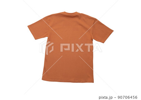 Plain t-shirt on white background 90706456