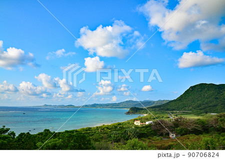 石垣島　玉取崎展望台からの景色 90706824