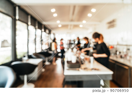 abstract blur coffee shop cafe and restaurant 90706950