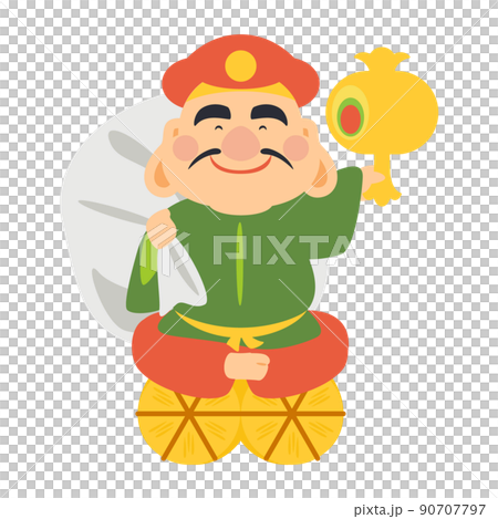 大黑天的插圖 大黑天的插圖 90707797