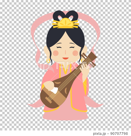 弁財天のイラスト 90707798