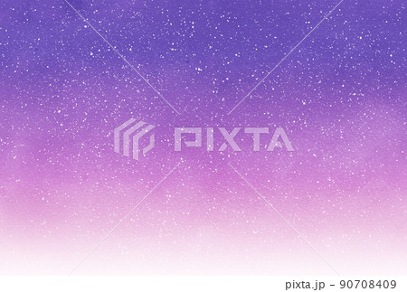 背景素材_水彩テクスチャ_星空 90708409