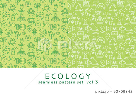 エコロジー　ECO　シームレスパターンセット　vol.3 90709342