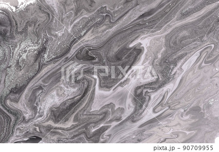 Dark gray marble imitation texture. 90709955
