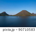 榛名湖と榛名山 90710583