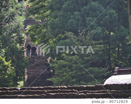 妙義神社 参道石段 妙義神社 参道石段 90712829