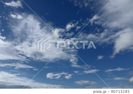 夏の雨間に現れた青空と雲・210818PM 夏の雨間に現れた青空と雲・210818PM 90713285