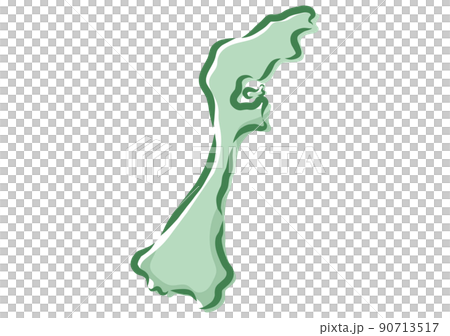 Hand-painted style Ishikawa prefecture Hand-painted style Ishikawa prefecture 90713517