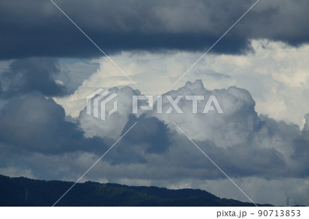 迫力のある積乱雲・望遠・夏・210818PM 迫力のある積乱雲・望遠・夏・210818PM 90713853