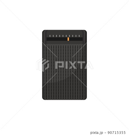 fm radio music cartoon vector illustration 90715355