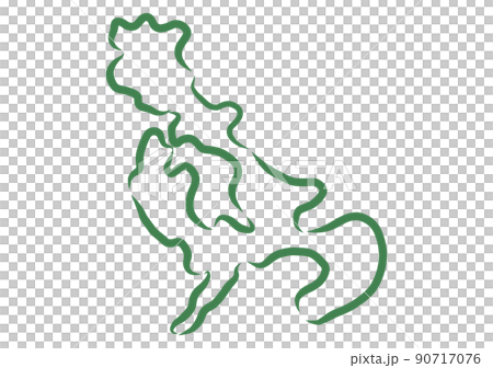 Hand-painted Nagasaki prefecture Hand-painted Nagasaki prefecture 90717076
