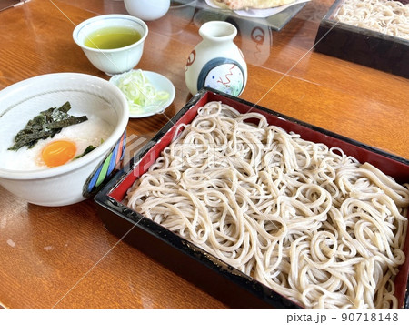 とろろと盛り蕎麦 とろろと盛り蕎麦 90718148