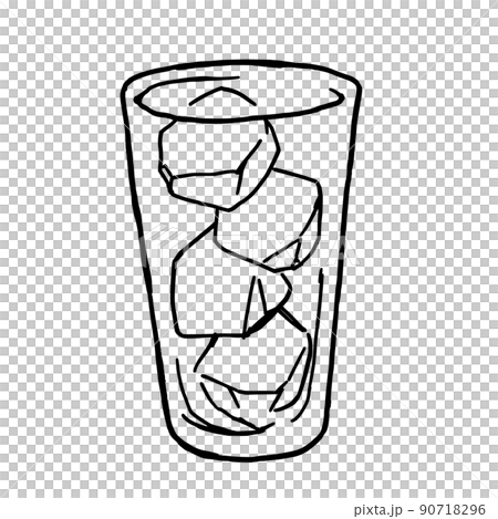 シンプルイラスト ペン画 お酒 シンプルイラスト ペン画 お酒 90718296
