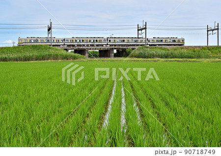 鉄道 私鉄:東武日光線 20000系改造 20400型 21445F(新栃木) 鉄道 私鉄:東武日光線 20000系改造 20400型 21445F(新栃木) 90718749