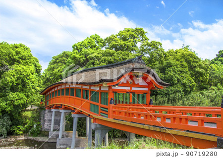 宇佐神宮　呉橋 90719280