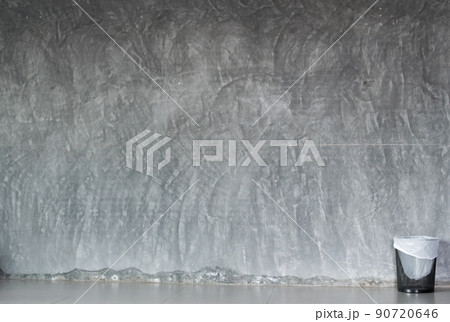 cement background with a bin cement background with a bin 90720646