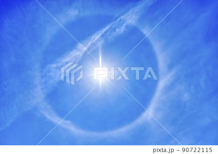 夏空と太陽　横浜 90722115