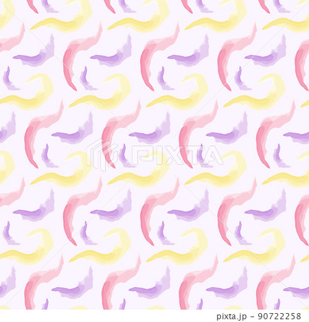 abstract brush watercolor seamless pattern 90722258