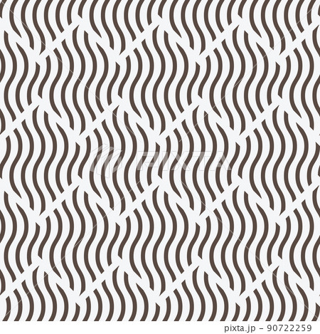 minimalist square and wave seamless pattern 90722259