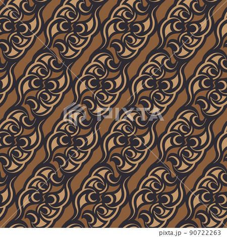 abstract javanese batik seamless pattern vector 90722263