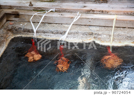 湯の峰温泉の風景 湯の峰温泉の風景 90724054