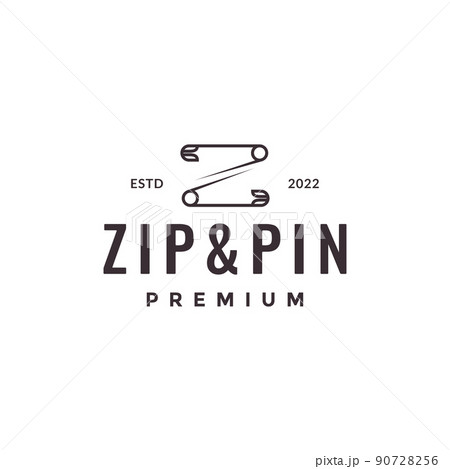 brooch pin letter Z logo design vector graphic symbol icon illustration creative idea brooch pin letter Z logo design vector graphic symbol icon illustration creative idea 90728256