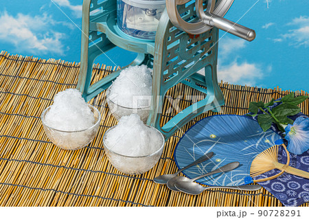 かき氷 asian type of epidemic shaved ice かき氷 asian type of epidemic shaved ice 90728291