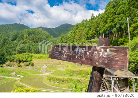 【徳島】樫原の棚田【上勝町】 90733020
