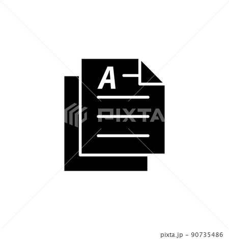 Illustration Vector Graphic of Document Icon 90735486