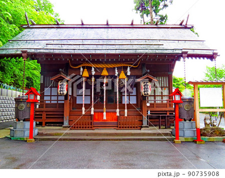 湯の守護神　伊香保神社 90735908