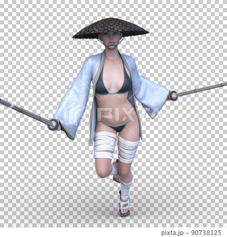 Female swordsman 90738125