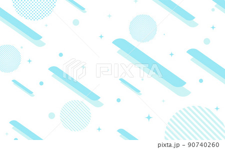 円　水玉　ピンク　フレーム 　幾何学 90740260