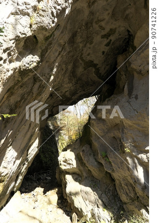 帝釈峡 鬼の唐門 帝釈峡 鬼の唐門 90741226