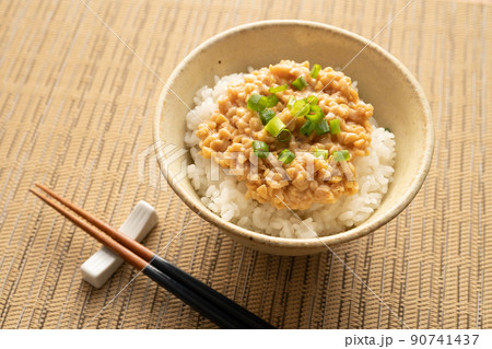 ひきわり納豆ご飯 ひきわり納豆ご飯 90741437