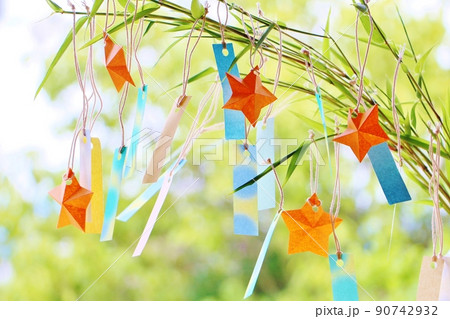 ミニ七夕飾り 90742932