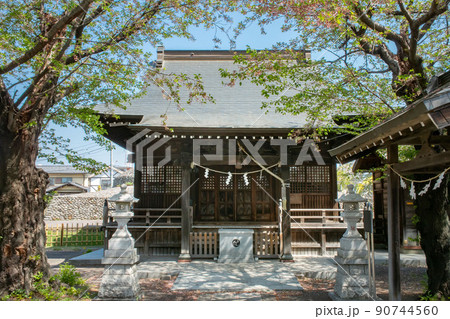 東京都府中市西府町の熊野神社と武蔵府中熊野神社古墳 東京都府中市西府町の熊野神社と武蔵府中熊野神社古墳 90744560