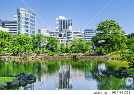 東京都　旧芝離宮恩賜庭園　特別史跡 90744733