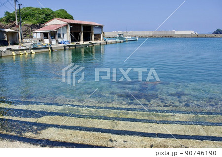 島根半島四十二浦の島根町多古 沖泊浦の港 島根半島四十二浦の島根町多古 沖泊浦の港 90746190