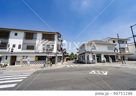 名古屋市緑区　有松　旧東海道　新田名古屋線　交差点　神谷薬局ビル Cycle Space Halo 90751286