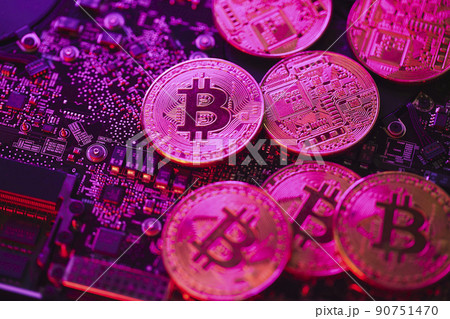 Bitcoin 仮想通貨 90751470
