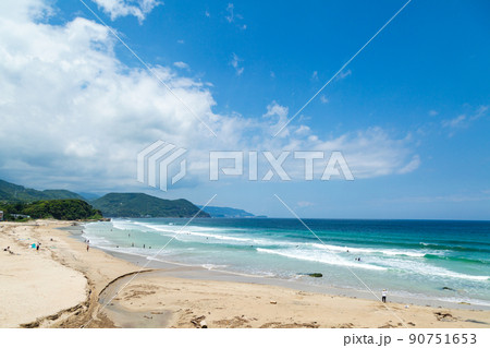 下田・白浜海岸(白浜大浜海水浴場) 下田・白浜海岸(白浜大浜海水浴場) 90751653