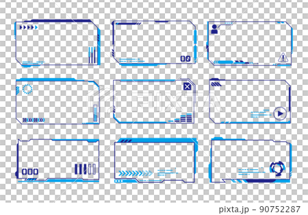 Interface telop design 90752287