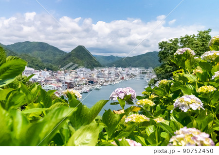 伊豆・下田市中心部 90752450