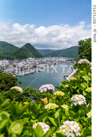 伊豆・下田市中心部 90752452